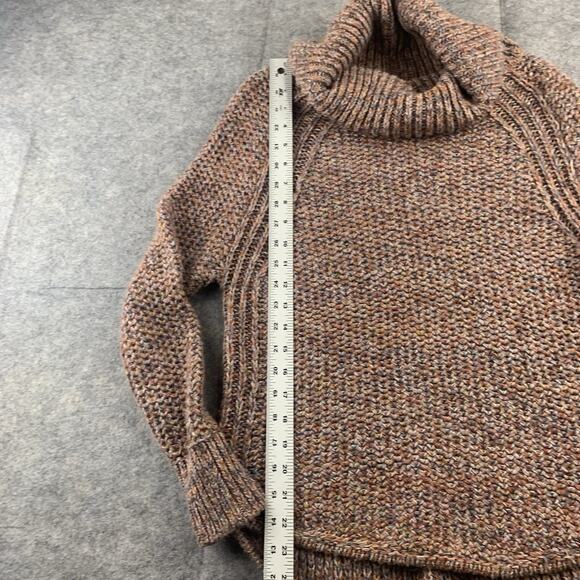 Prana Sweater Womens Small Turtleneck Wool Alpaca Pullover Chunky - Picture 4 of 6